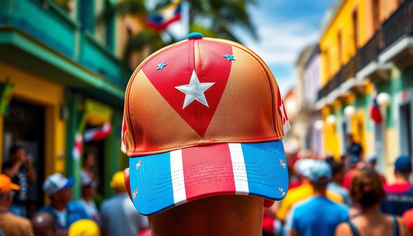 puerto rico baseball hat